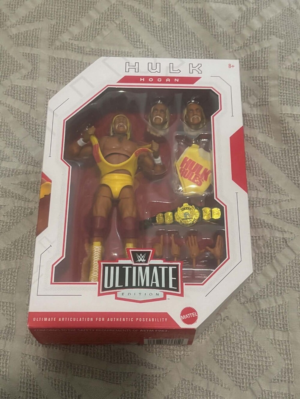 Hulk Hogan WWE Ultimate Edition2026 Release Action FigureBox could